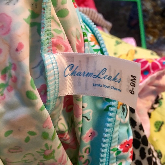 Charm Leaks 6-9 mo Swimsuit - Picture 3 of 3
